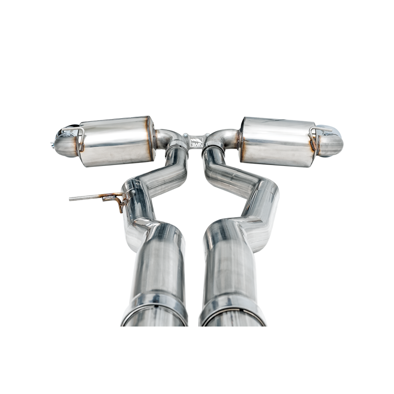 AWE Tuning 2020+ Toyota Supra A90 Non-Resonated Touring Edition Exhaust - 5in Chrome Silver Tips