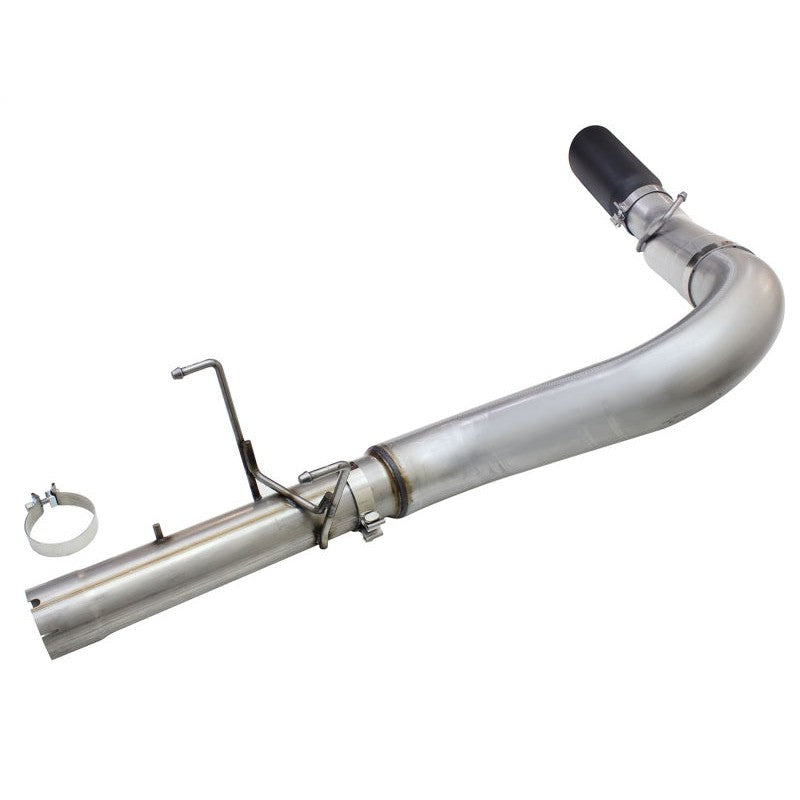 aFe MACHForce XP Exhaust Large Bore 5in DPF-Back Alu. 13-15 Dodge Trucks L6-6.7L (td) *Black Tip