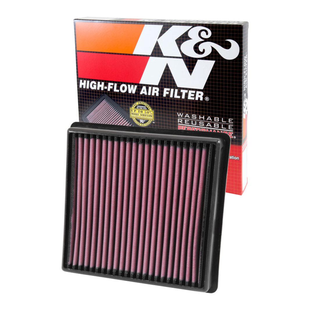 K&N Replacement Panel Air Filter for 11-14 Jeep Grand Cherokee 3.0L V6 Diesel