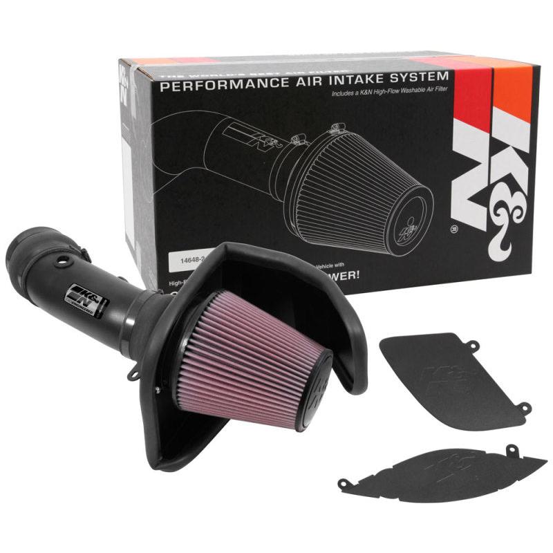 K&N 2017 Dodge Challenger Hellcat SC V8-6.2L F/l Typhoon Air Intake