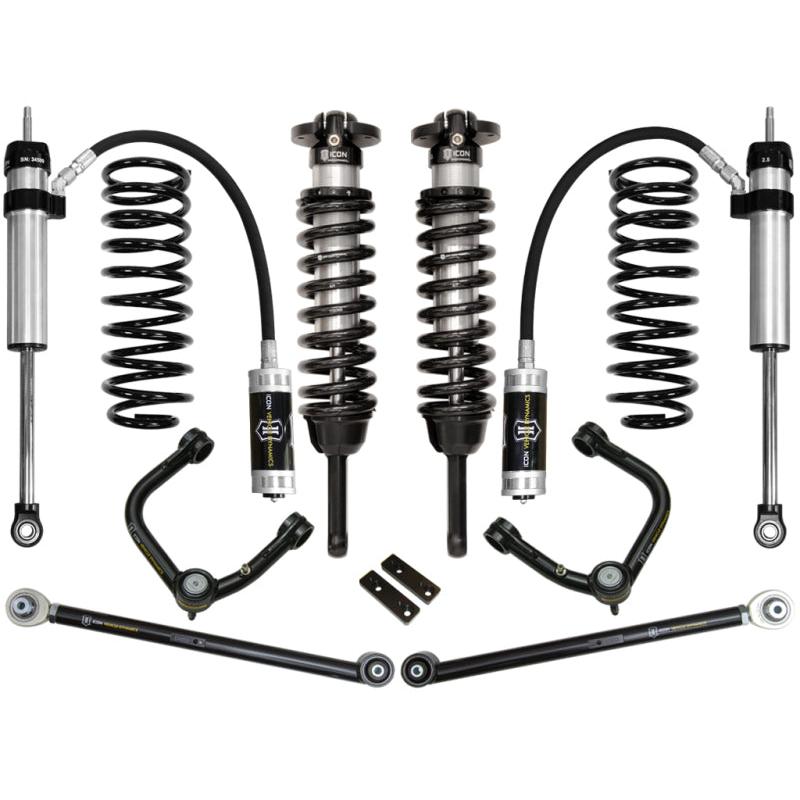 ICON 03-09 Toyota 4Runner/FJ 0-3.5in Stage 4 Suspension System w/Tubular Uca - T1 Motorsports