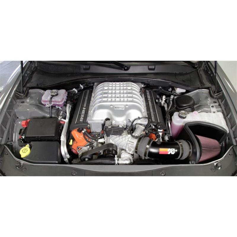 K&N 2017 Dodge Challenger Hellcat SC V8-6.2L F/l Typhoon Air Intake