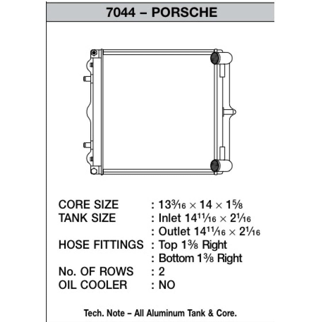 CSF 96-04 Porsche Boxster (986) Radiator (Fits Left & Right Side) - T1 Motorsports