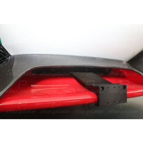 RHO-PLATE V2 -  FERRARI 488 PISTA LIP CLAMP MOUNT - T1 Motorsports