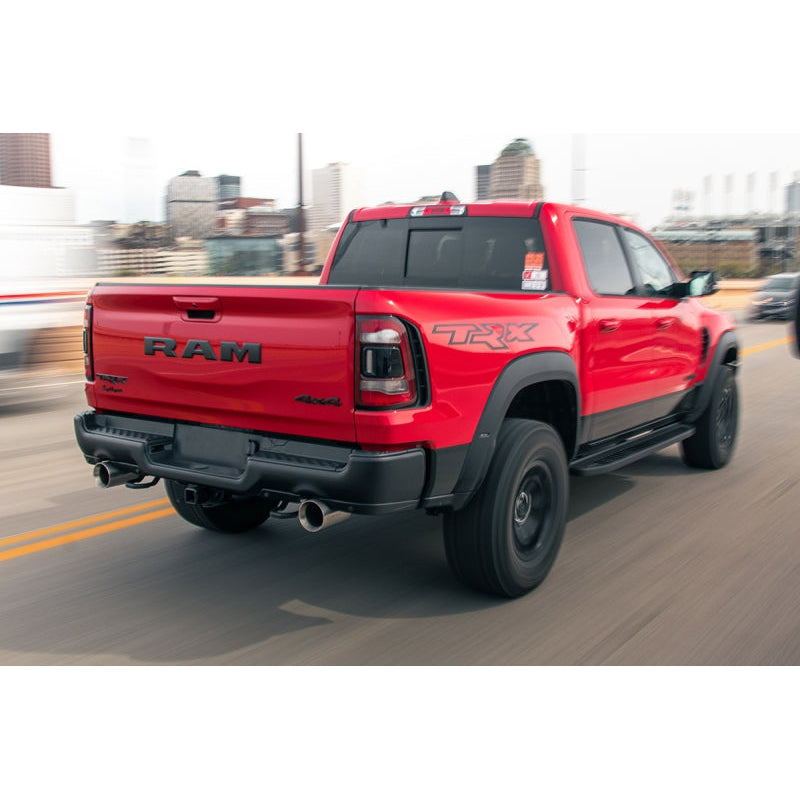 Corsa 21-22 Dodge Ram TRX Crew Cab Xtreme Catback Exhaust Dual Rear Satin Tip - T1 Motorsports