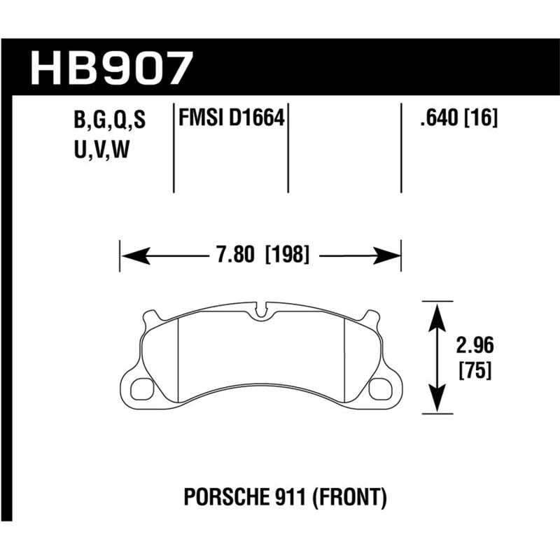 Hawk 12-16 Porsche 911 Carrera S DTC-60 Front Brake Pads - T1 Motorsports