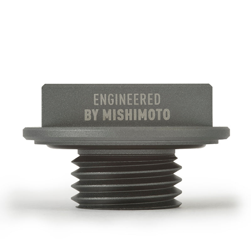 Mishimoto 87-01 Ford Mustang Hoonigan Oil Filler Cap - Silver - T1 Motorsports