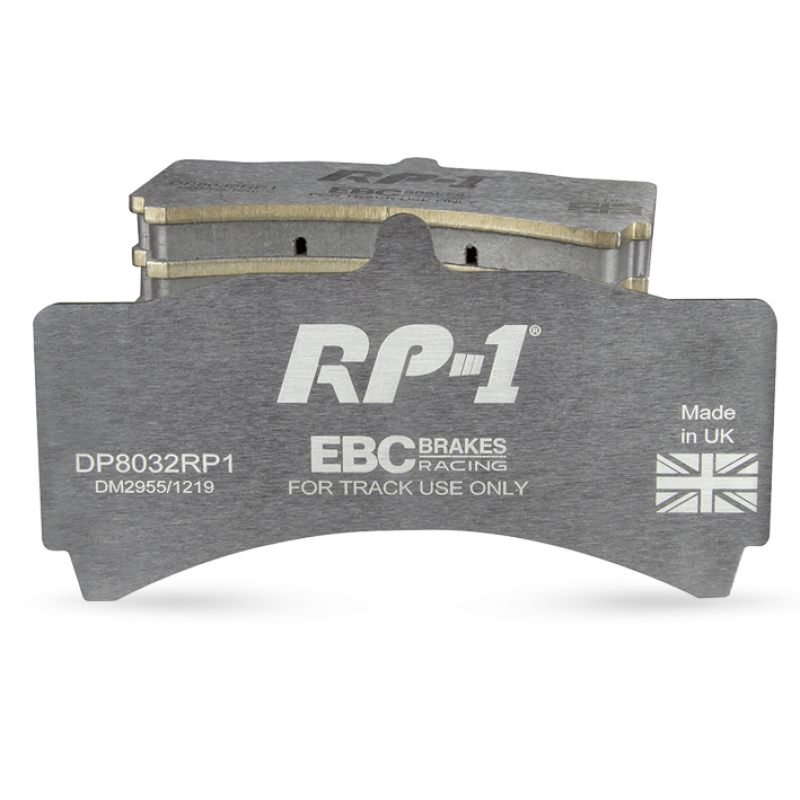 EBC 97-09 Porsche Boxster (986/987 w/Cast Iron Discs) RP-1 Race Front Brake Pads
