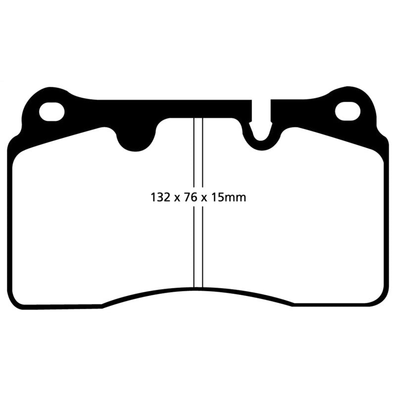 EBC Redstuff Brake Pads -  04-12 Aston Martin DB9 5.9 - Front Brake Pads