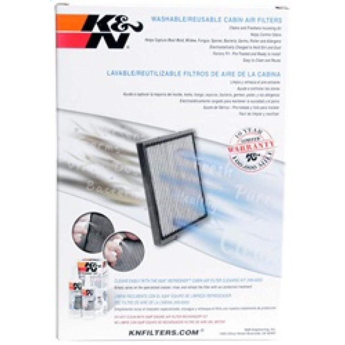 K&N 13-17 Subaru BRZ 2.0L H4 F/I Cabin Air Filter