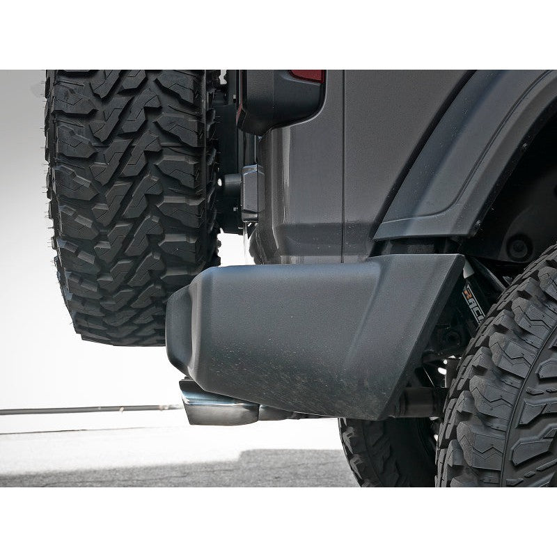 aFe Rebel Series 2.5in 304 SS Cat-Back Exhaust w/ Polished Tip 18-20 Jeep Wrangler (JL)