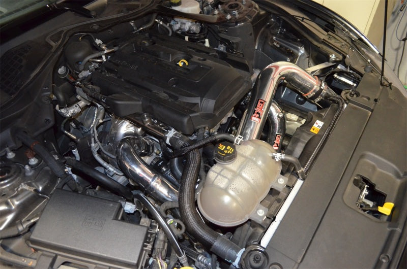 Injen 15-19 Ford Mustang 2.3L EcoBoost Aluminum Intercooler Piping Kit - Wrinkle Black - T1 Motorsports