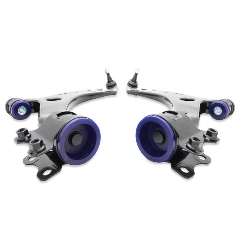Superpro 05-11 Ford Focus  LS/LT/LV Volvo S40/V50 and C70/21mm Front Lower Control Arm Assembly Kit