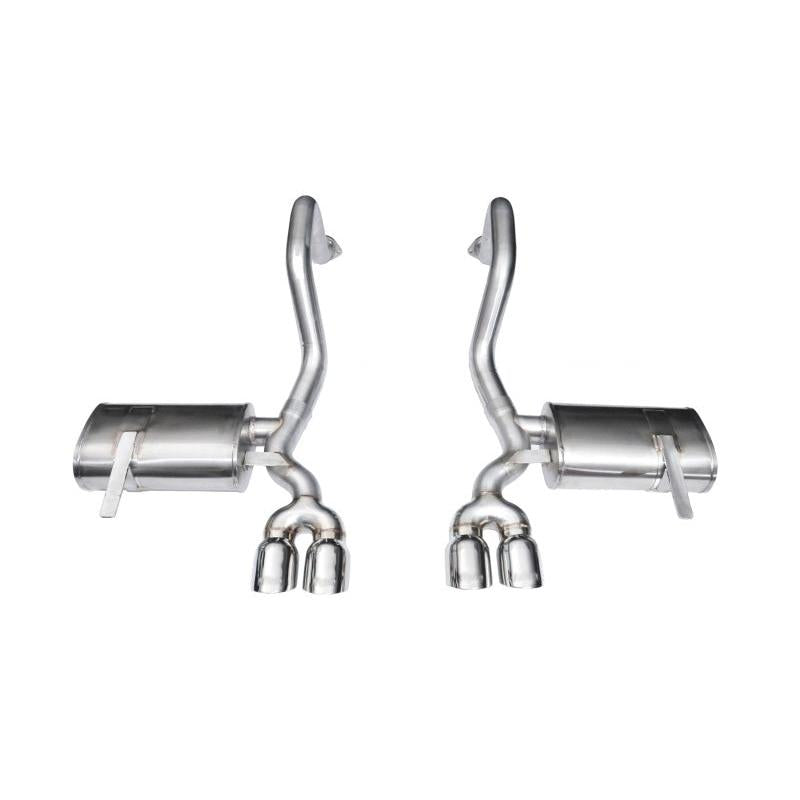 Corsa Xtreme Axle-Back Exhaust w/ Twin 3.5" Polished Tips - 1997-2004 Chevrolet Corvette C5 Z06 5.7L V8