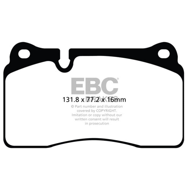 EBC Redstuff Brake Pads -  Brakes Redstuff Ceramic Brake Pads