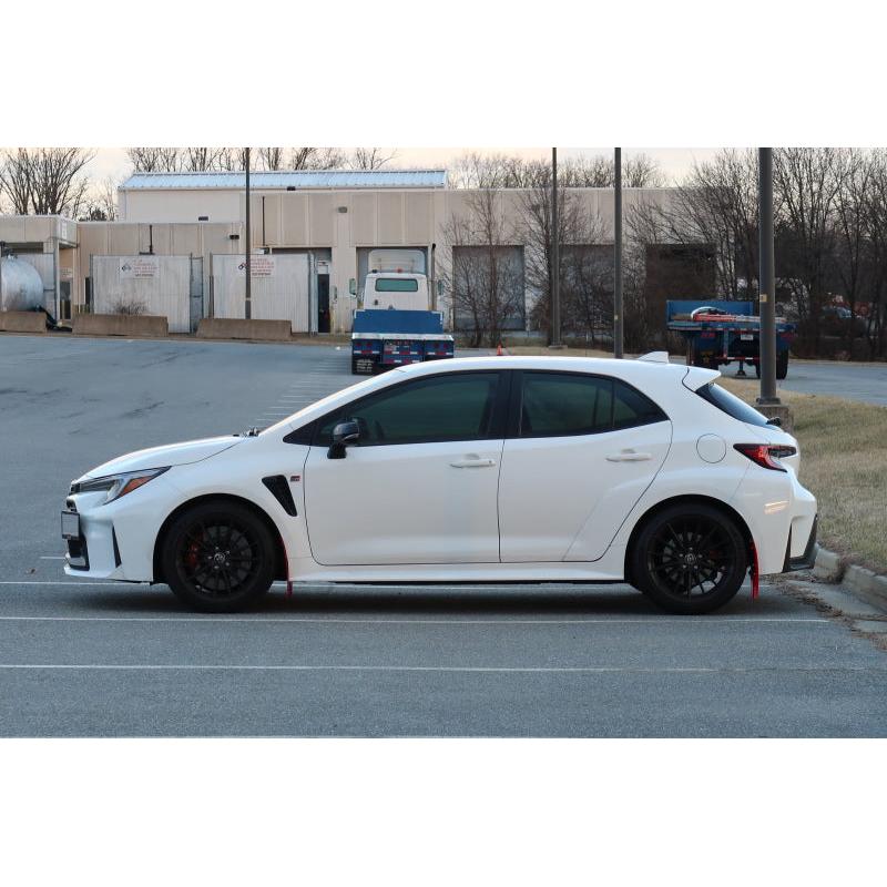 Rally Armor 2023 Toyota GR Corolla Red UR Mud Flap w/ White Logo