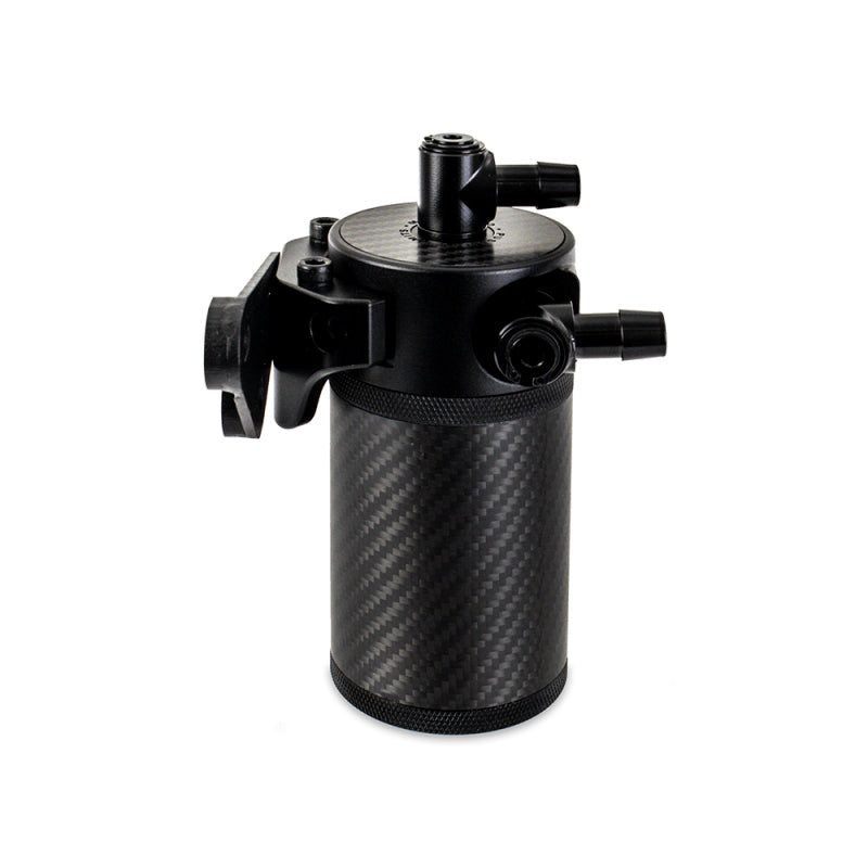 Mishimoto 2020+ Chevrolet Corvette C8 Baffled Oil Catch Can Kit (PCV Side) - Carbon Fiber - T1 Motorsports