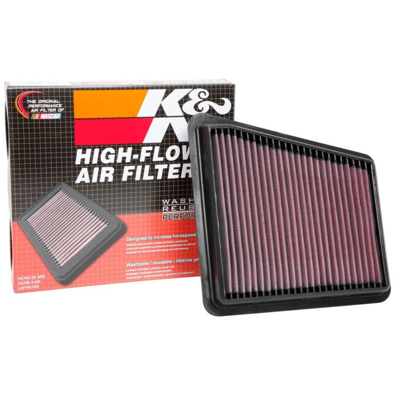 K&N 2018 Kia Stinger L4-2.0L F/I Replacement Drop In Air Filter