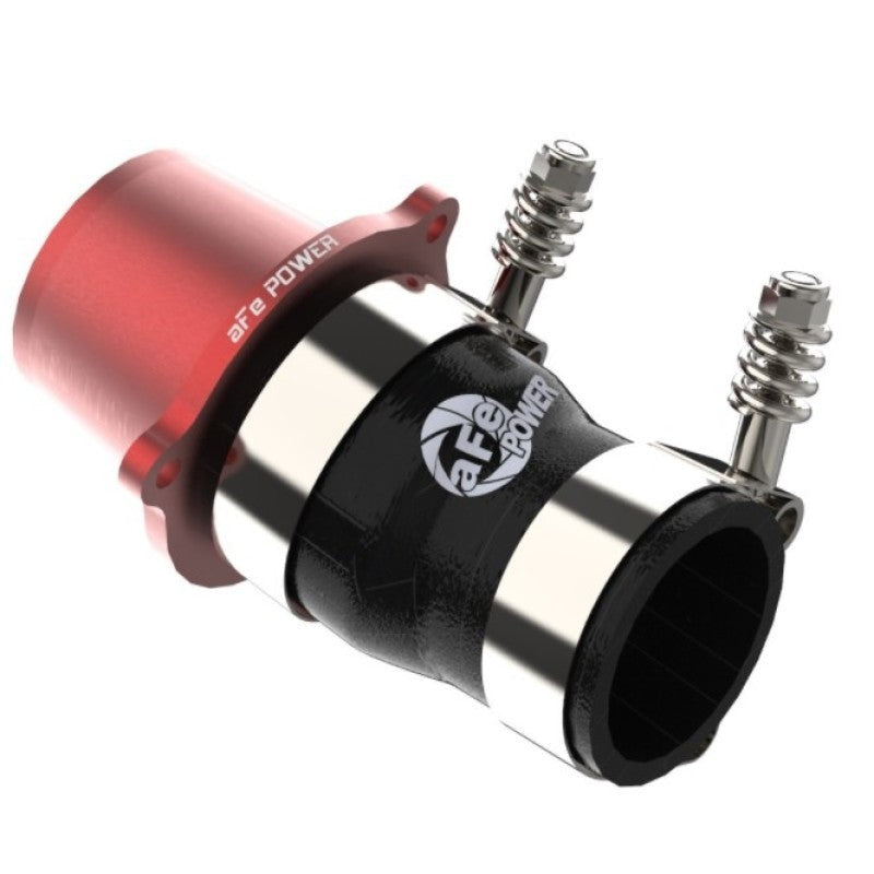 aFe BladeRunner 15-20 VW GTI Turbo Muffler Delete for OE Charge Pipe - Red