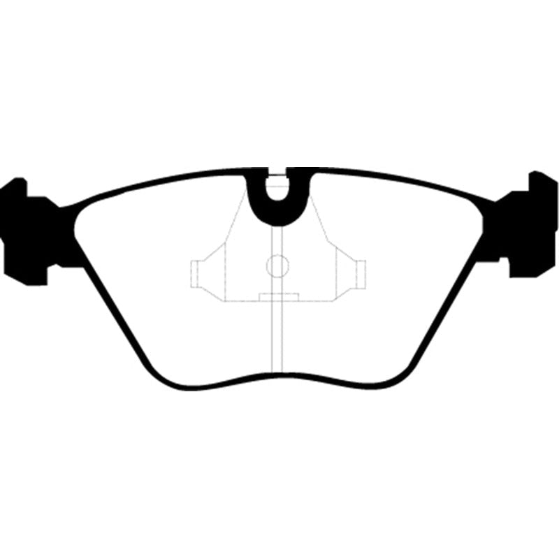 EBC Redstuff Brake Pads -  92-95 BMW M3 3.0 (E36) - Front Brake Pads