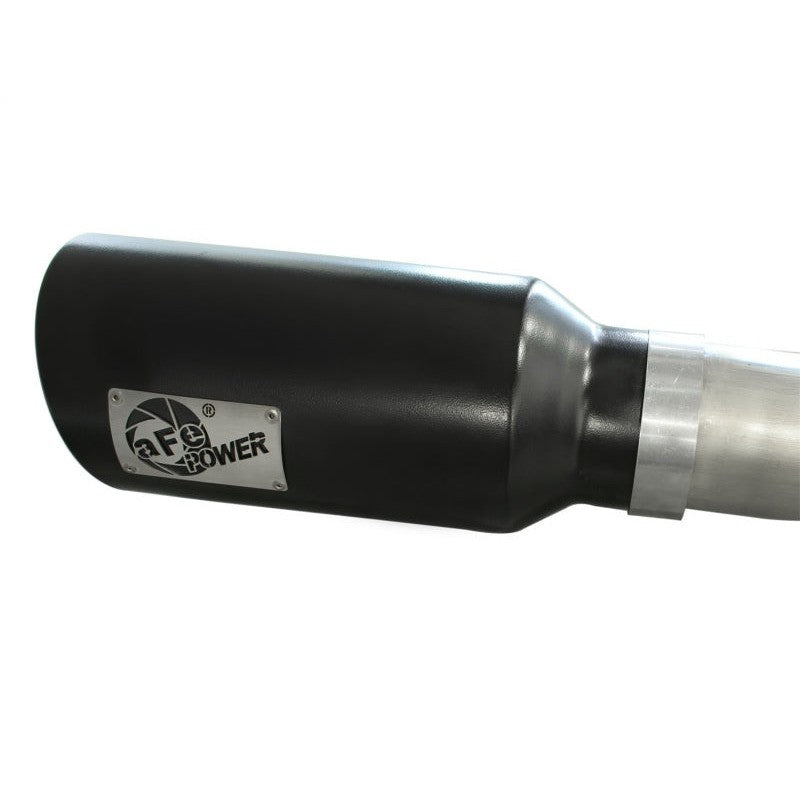 aFe MACHForce XP DPF-Back Exhaust 3in SS w/ 6in Black Tips 2014 Dodge Ram 1500 V6 3.0L EcoDiesel