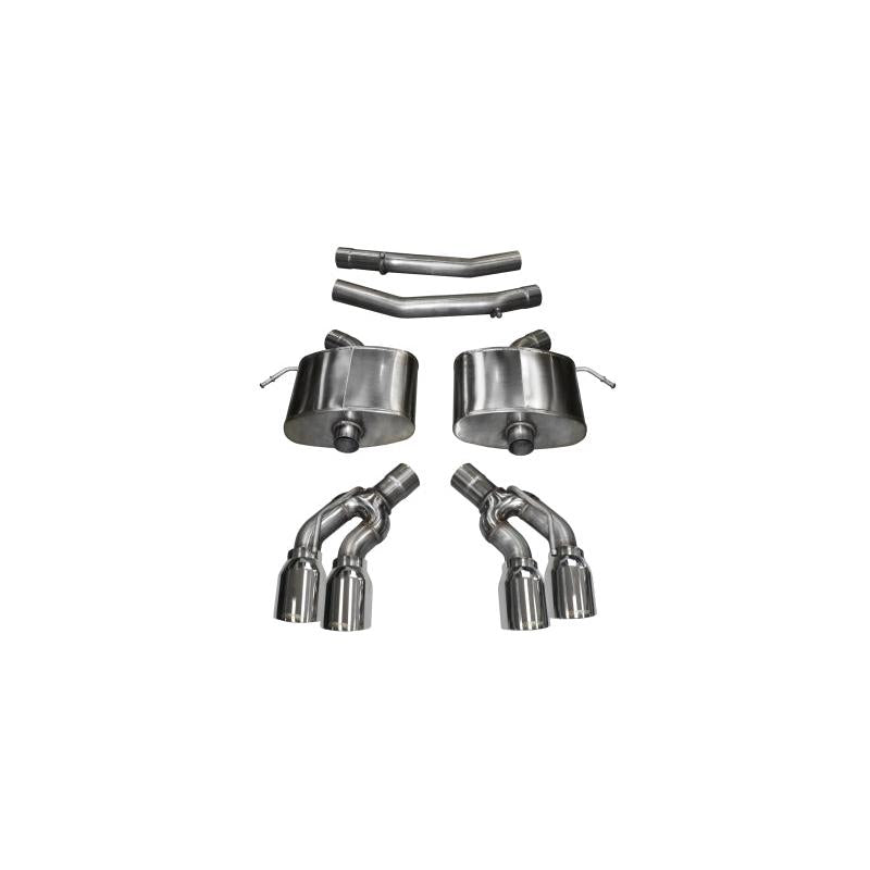 Corsa 2.75in Xtreme Axle-Back Exhaust w/ Polished Tips - 2016-2019 Cadillac CTS V 6.2L V8