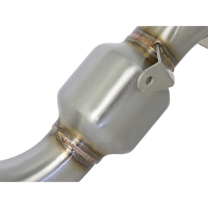 aFe Twisted Steel Down-Pipe Catted 13-16 Cadillac ATS L4-2.0L (t) - T1 Motorsports
