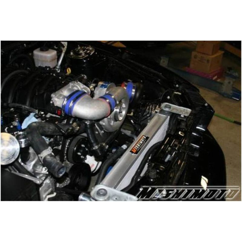 Mishimoto 05+ Ford Mustang Manual Aluminum Radiator - T1 Motorsports