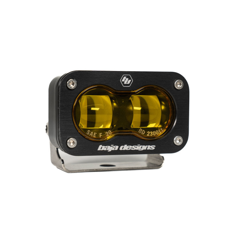 Baja Designs 19-22 Dodge RAM 1500 Rebel / 21-22 1500 TRX S2 SAE Dual Fog Pocket Light Kit - Amber - T1 Motorsports