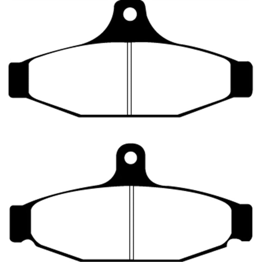 EBC Redstuff Brake Pads -  90-00 Aston Martin Vantage 5.3 (Twin Supercharged)(AP) - Rear Brake Pads