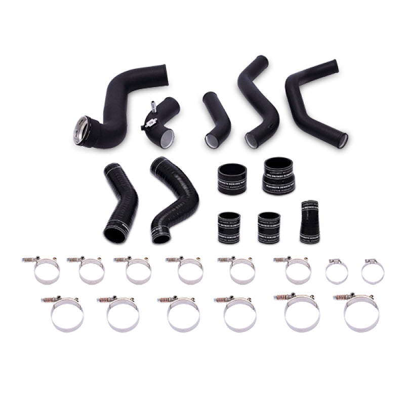Mishimoto 2011-2014 Ford F-150 EcoBoost Silver Intercooler w/ Black Pipes - T1 Motorsports
