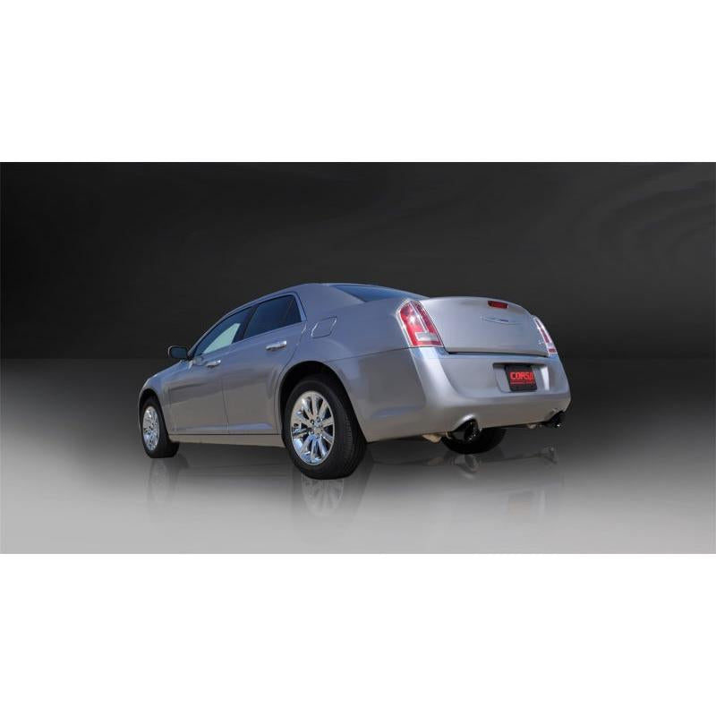 Corsa Xtreme Cat-Back Exhaust w/ Black Tips - 2011-2014 Chrysler 300 R/T 5.7L V8