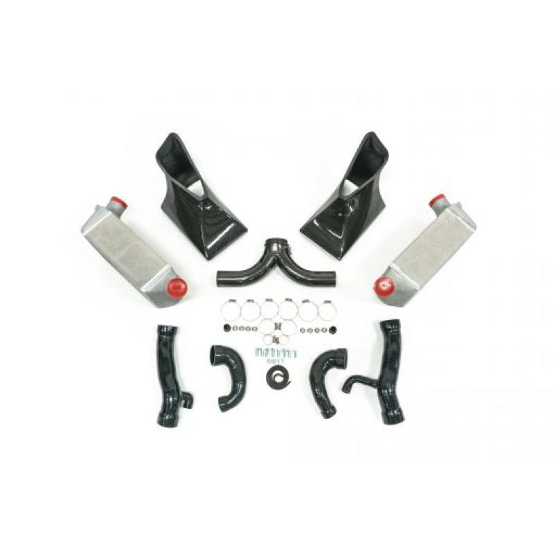 AMS Performance Porsche 997.1TT Alpha Intercooler System (For Stock Framed Turbos) - T1 Motorsports