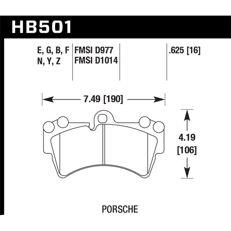 Hawk LTS Street Brake Pads - T1 Motorsports