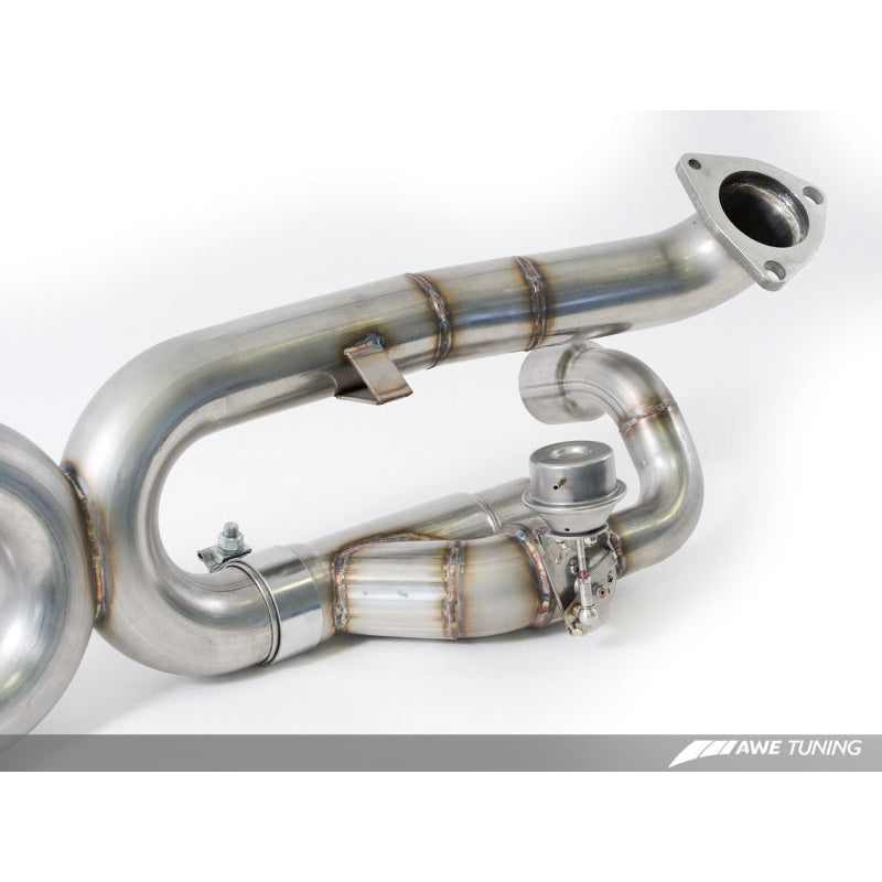AWE Tuning Porsche 991 SwitchPath Exhaust for Non-PSE Cars Chrome Silver Tips - T1 Motorsports