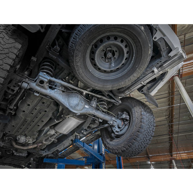 aFe MACHForce XP 2.5in 304-SS Exhaust Cat-Back w/ Polished Tip 10-20 Toyota 4Runner V6-4.0L