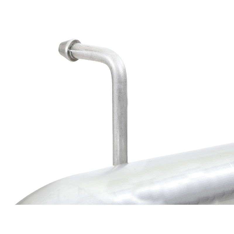 aFe Rebel Series 2.5in 409 SS Axle-Back Exhaust Polished 07-18 Jeep Wrangler (JK) V6-3.6L/3.8L