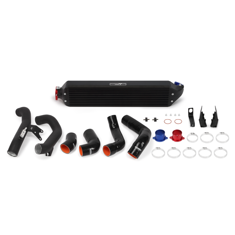 Mishimoto 2016+ Honda Civic 1.5T / 2017+ Honda Civic Si Black Intercooler Kit w/Black Pipes - T1 Motorsports