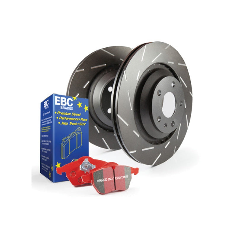 EBC S4 Kits Redstuff Pads & USR Rotors - T1 Motorsports