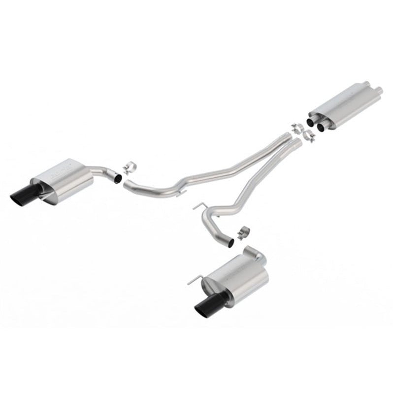 Borla 15-17 Ford Mustang GT 5.0L AT/MT Cat-Back Exhaust - T1 Motorsports