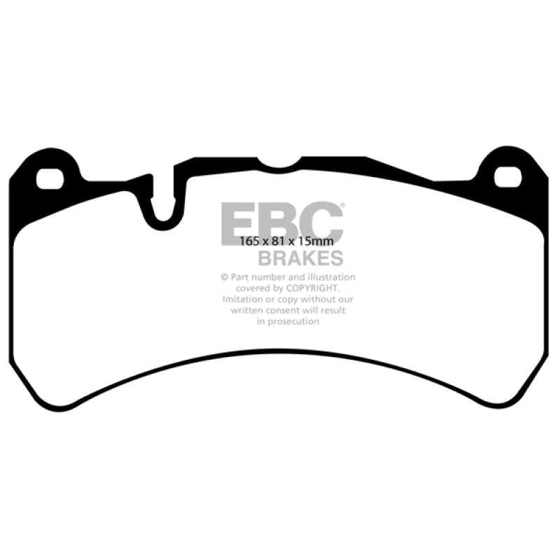 EBC Redstuff Brake Pads -  06-08 Ferrari 599 6.0 - Front Brake Pads