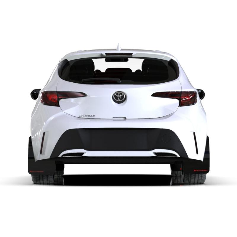 Rally Armor 18-22 Toyota Corolla Hatchback Blue UR Mud Flap Black Logo