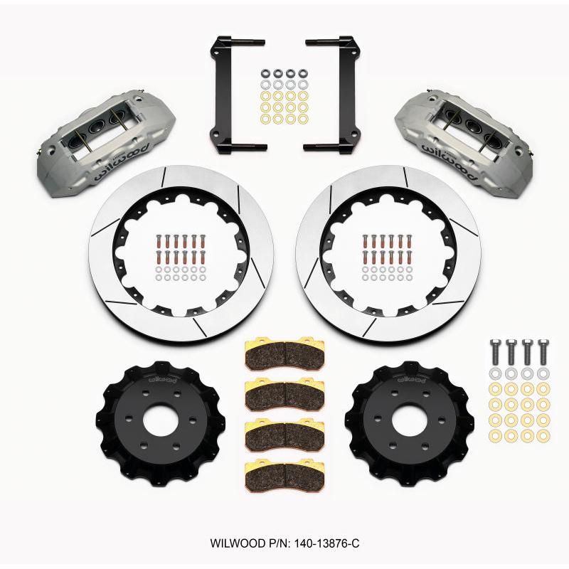Wilwood TX6R Front Kit 16.00in Clear Ano 1999-2014 GM Truck/SUV 1500 - T1 Motorsports
