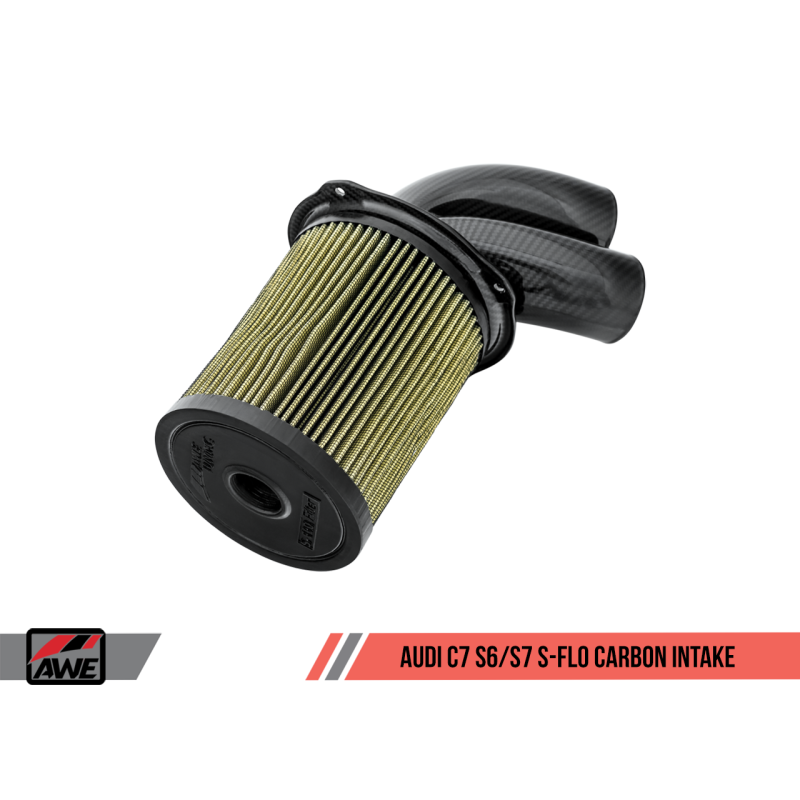 AWE Tuning Audi C7 S6 / S7 4.0T S-FLO Carbon Intake V2 - T1 Motorsports