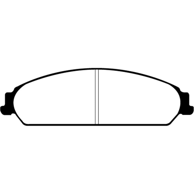 EBC Redstuff Brake Pads -  13-14 Chrysler 200 3.6 - Front Brake Pads