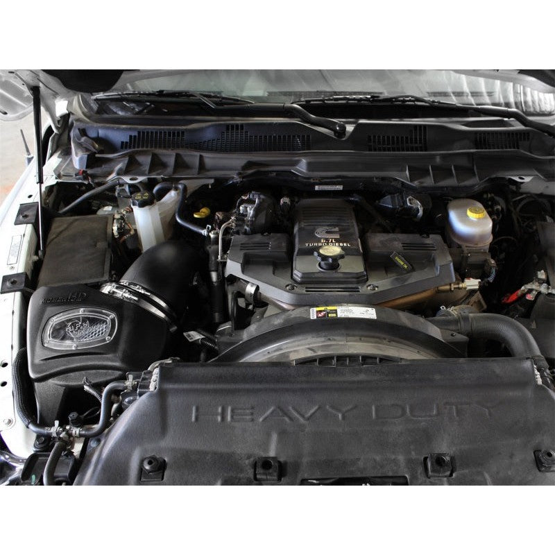 aFe Momentum HD Pro DRY S Stage-2 Si Intake 13-14 Dodge RAM Diesel Trucks L6