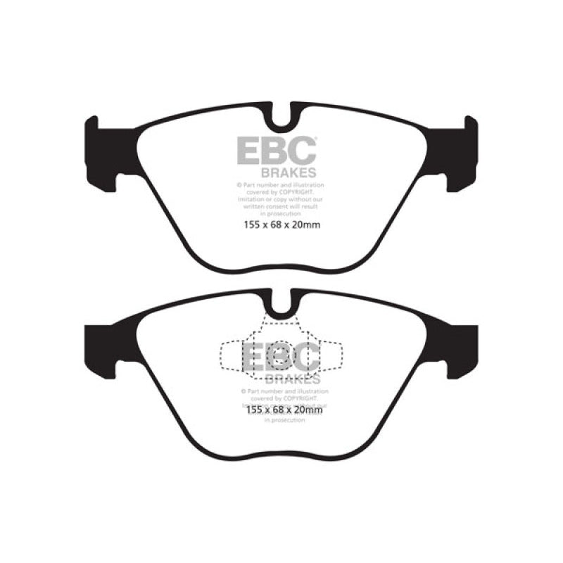 EBC Redstuff Brake Pads -  13+ BMW X1 2.0 Turbo (28i) - Front Brake Pads