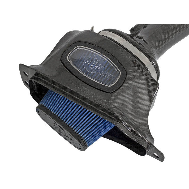 aFe Momentum Carbon Fiber Cold Air Intake System PDS/P5R 15-16 Chevrolet Corvette Z06 V8-6.2L