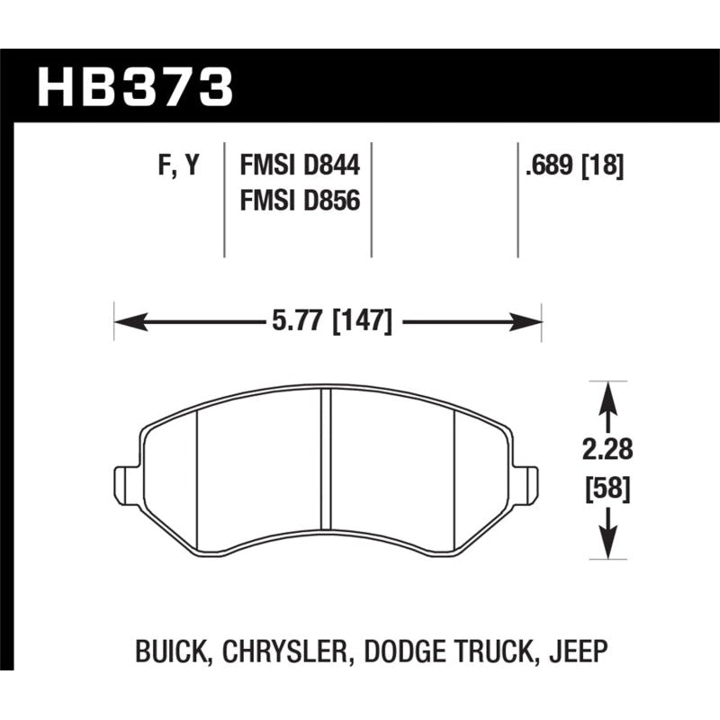 Hawk HPS Street Brake Pads - T1 Motorsports