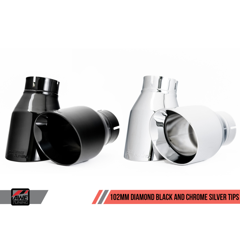AWE Tuning Porsche 718 Boxster / Cayman SwitchPath Exhaust (PSE Only) - Diamond Black Tips - T1 Motorsports